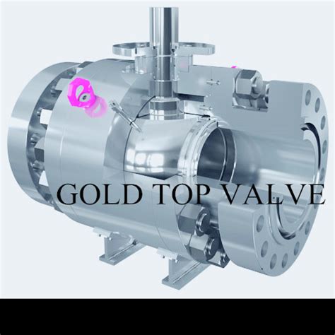 API 6D Split Body Side Entry Ball Valve Trunnion Mounted ASME B16 34