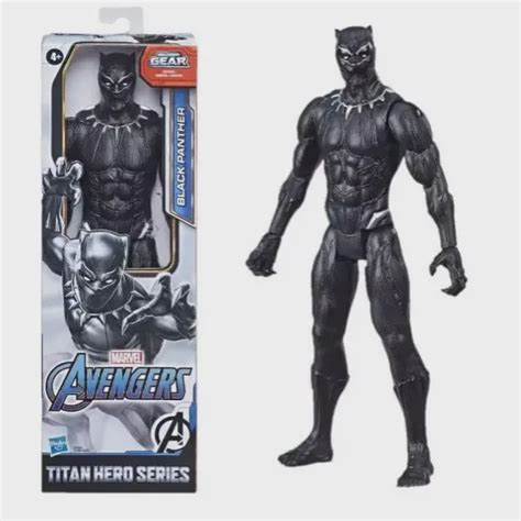 Boneco Articulado Pantera Negra Power Fx Marvel Hasbro Submarino