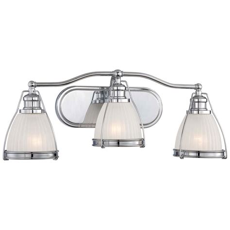 Chrome Bathroom Vanity Light / Home Decorators Collection 3-Light ...