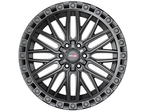 Vortek Matte Black VRT 608 Wheel VOO 608201057 24MB RealTruck