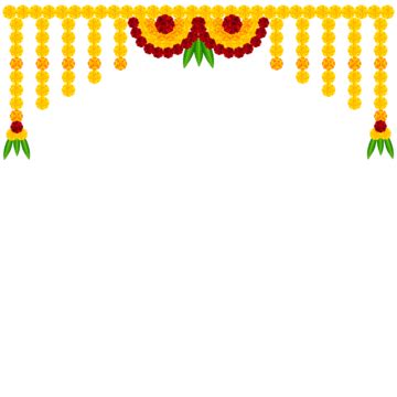 Toran Marigold PNG Transparent Images Free Download | Vector Files ...