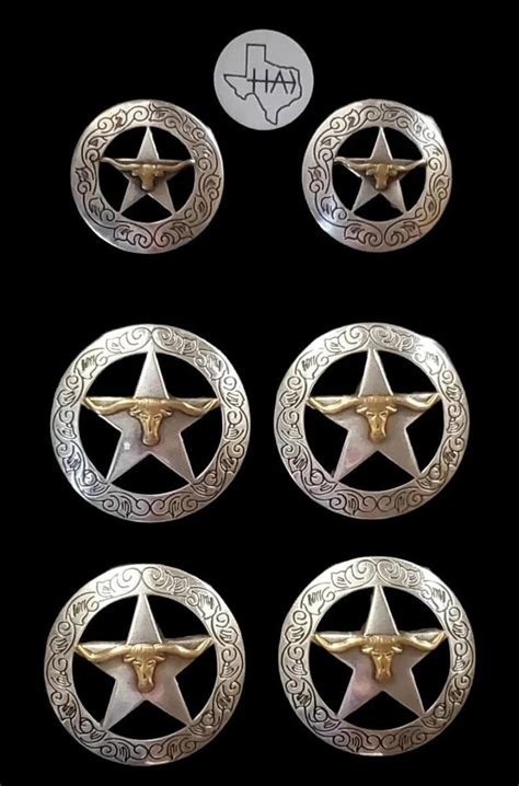 Texhas Products Texas Style Western Conchos Saddle Conchos Texas