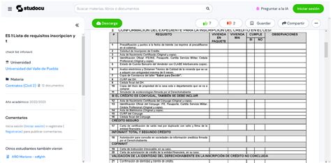 ES 1 Lista De Requisitos Inscripcion Y T Linea II Compra DE Vivienda