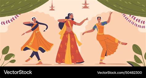 graceful movements intricate hand gestures vector image