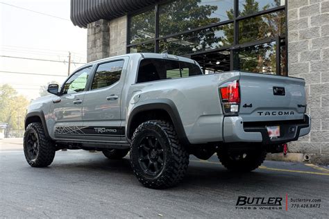 Toyota Tacoma Trd Pro With 18in Black Rhino Glamis Wheels And Nitto