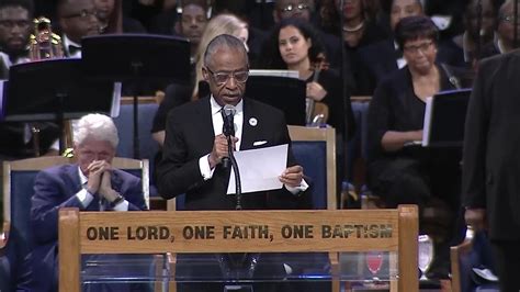 Aretha Franklin's funeral underway