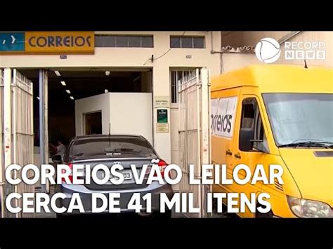 Correios vão leiloar itens que não foram entregues