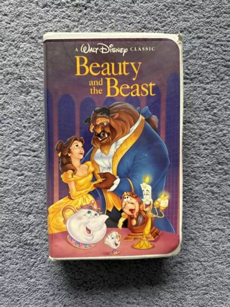 Rare Beauty And The Beast Vhs Black Diamond Edition