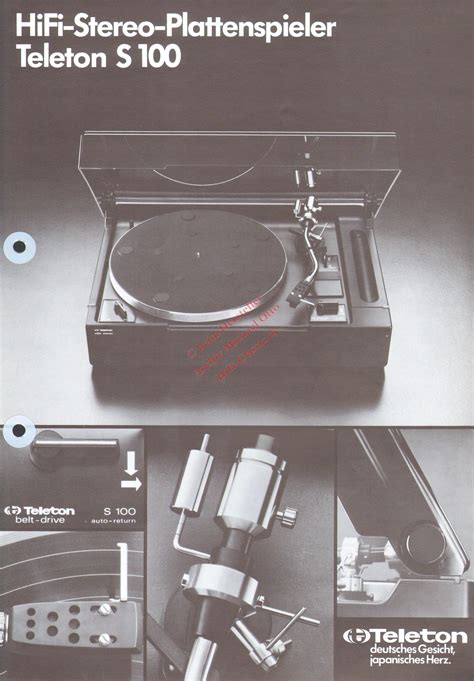 Teleton S-100 Datenblatt