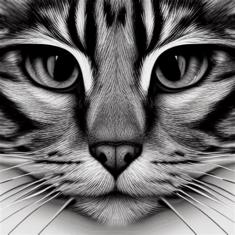 Adorable Cat Face Graphic · Creative Fabrica