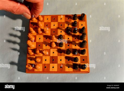 Travel Chess Set Stock Photo - Alamy