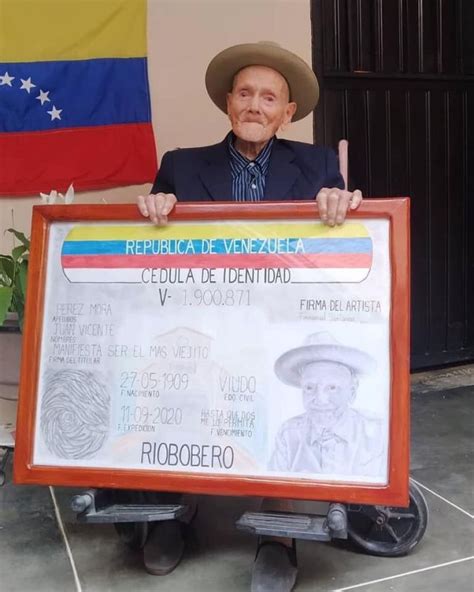 El Venezolano Juan Vicente Pérez Es Ahora El Hombre Más Longevo Del