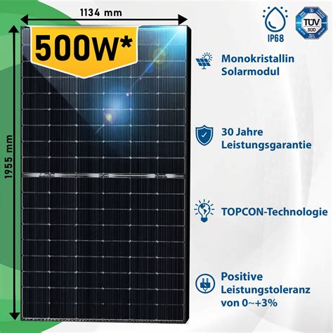 Balkonkraftwerk Mit Speicher Komplettset 1000w Bifazial Deye