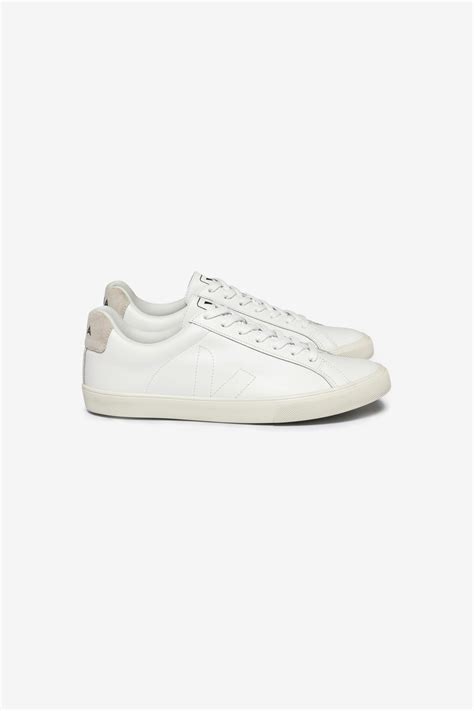 Veja Esplar Logo Leather Sneaker On Sale Cpshouston Net