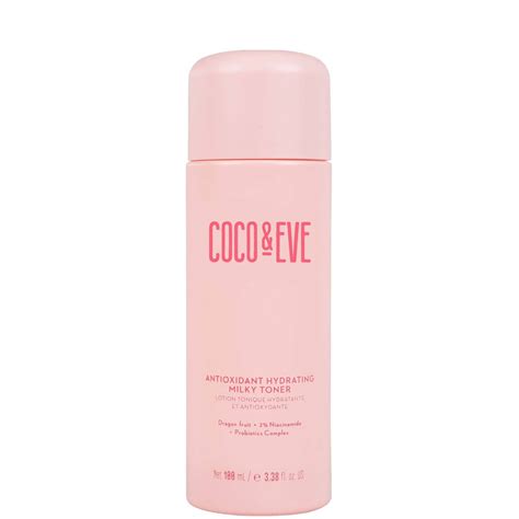 Coco Eve Antioxidant Hydrating Milky Toner 100ml LOOKFANTASTIC