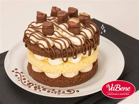 Naked Cake Creme Bueno VaBene Confeitaria