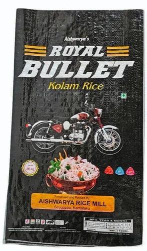 Royal Bullet Rice Pp Bags Kg For Paking At Rs Piece Kolam