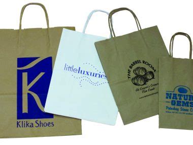 Custom Printed Kraft Paper Bags Archives Bag Barn Online Services Inc