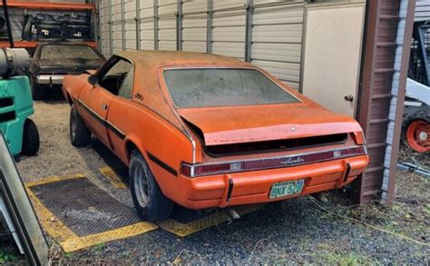 Big Bad Orange Project Amc Javelin Barn Finds