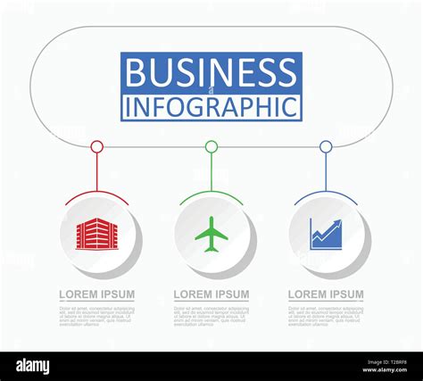 Infografía plantilla vectorial para presentación gráfico diagrama