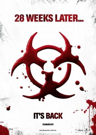 28 Weeks Later International Movie Poster