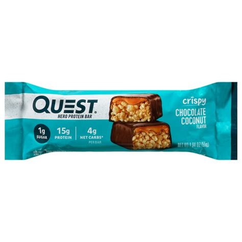 Save On Quest Hero Protein Bar Crispy Chocolate Coconut Flavor Order