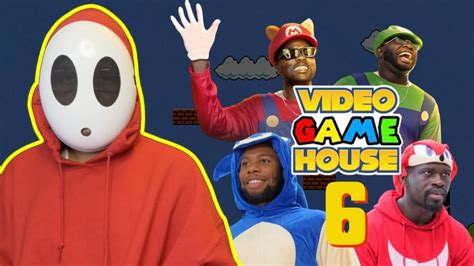 SHY GUY REACTS TO RDC WORLD VIDEO GAME HOUSE 6 YouTube