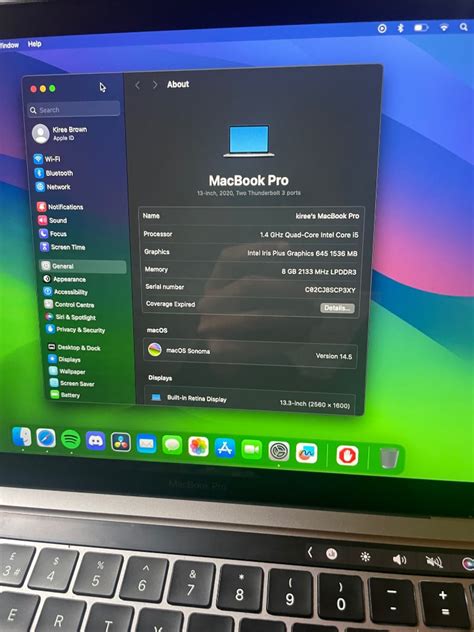 Macbook Pro 2020 With Touch Bar In Southville Bristol Gumtree