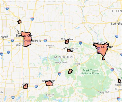 Missouri USDA Properties