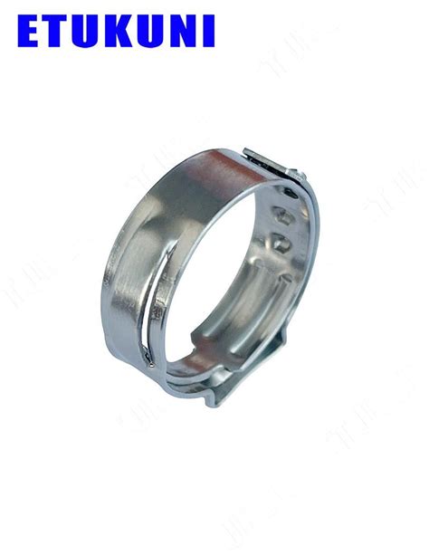 Adjustable Single Ear Step Less Hydraulic Hose Clamp For Water Pipe