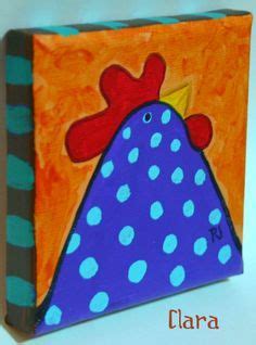 Pin By Kay Waldron On Painting Chicken Whimsy Art Chicken Art Diy