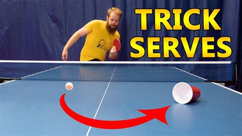 Table Tennis Trick Serves - YouTube