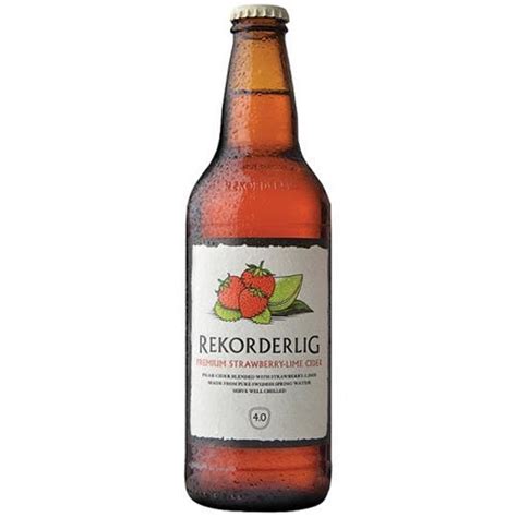 Rekorderlig Cider Strawberry And Lime 500ml The Beer Merchant