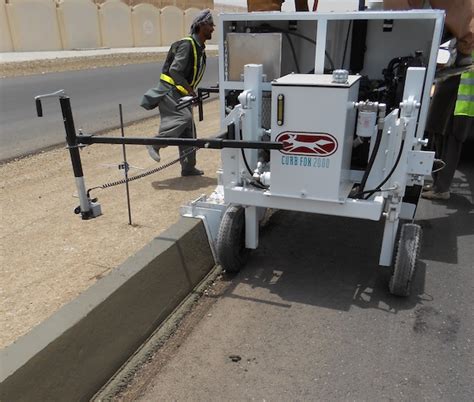 concrete paving machine curb machine curb fox