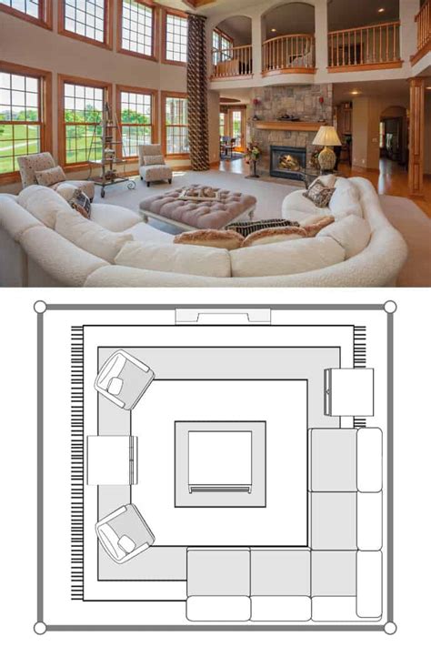 12 Large Living Room Floor Plans You Need To See