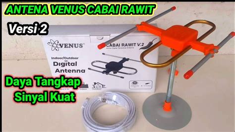 Antena Tv Digital Venus Cabai Rawit Versi 2 Set Top Box YouTube