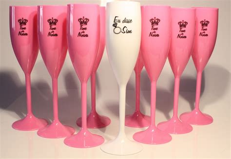 Chá De Lingerie Taça Team Bride Em Acrílico no Elo Georgina Burgos D A