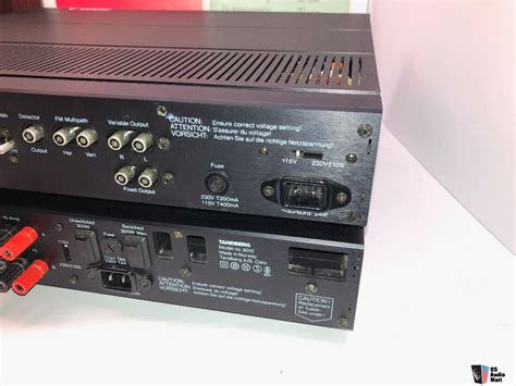 Tandberg 3012 Integrated And 3001a Tuner Totally Restored By Master