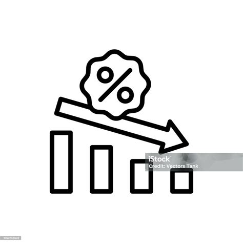 ikon reduksi  vektor logo ilustrasi stok  gambar