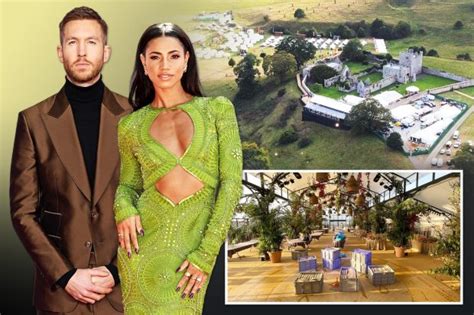 Inside Calvin Harris & Vick Hope's Glastonbury-themed wedding with A-list performers, celeb ...