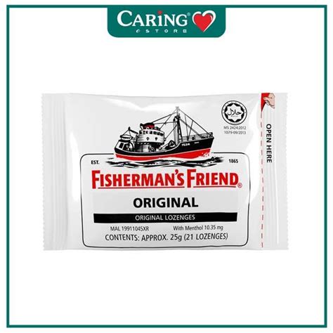 FISHERMAN'S FRIEND ORIGINAL 25G | Caring Pharmacy Official Online Store