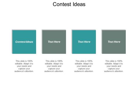 Contest Ideas Ppt Powerpoint Presentation File Tips Cpb Templates Powerpoint Presentation