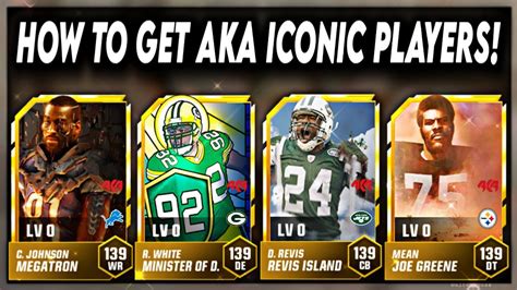 How To Get Aka Iconic Playersguide Madden Mobile 23 Youtube