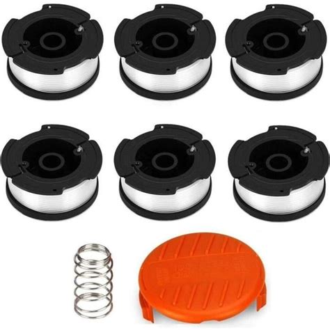 Lot De Bobines De Fil Pour Coupe Bordure Black Decker Fil En