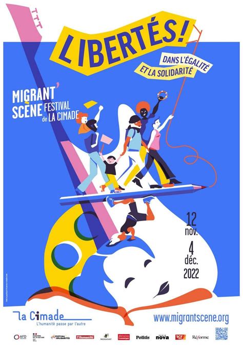 Festival Migrant scène La Cimade 2023 dates et programmation