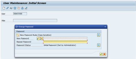 Sap Basis Password Reset