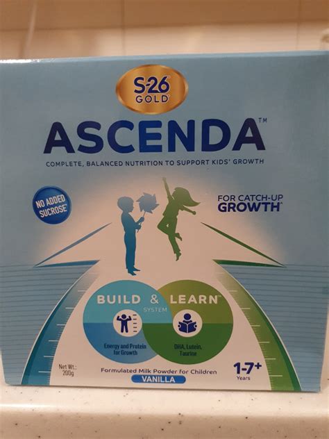 Ascenda Kids Milk For 1 To 7 Years Old Food And Drinks Beverages On