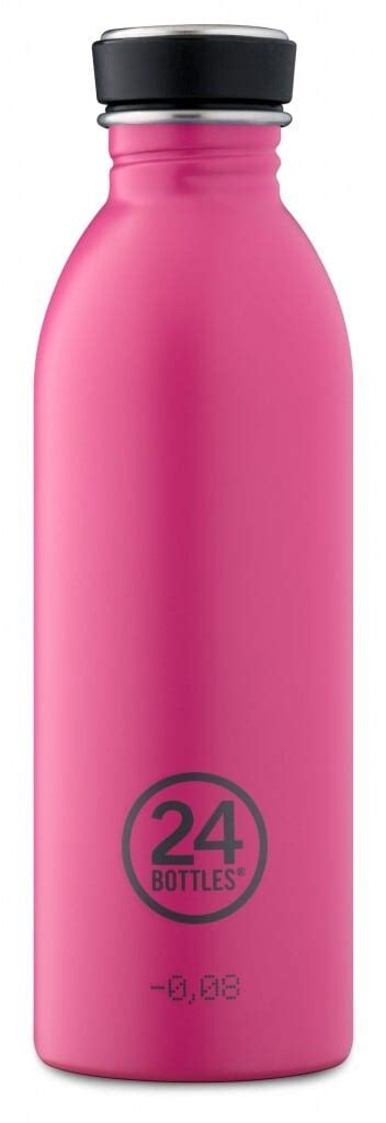 Enkeltvegget Drikkeflaske I St L Fra Bottles Passion Pink Elkj P