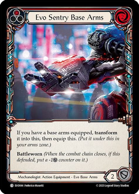 Evo Sentry Base Chest Bright Lights Flesh And Blood TCG