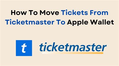 How To Move Tickets From Ticketmaster To Apple Wallet Youtube